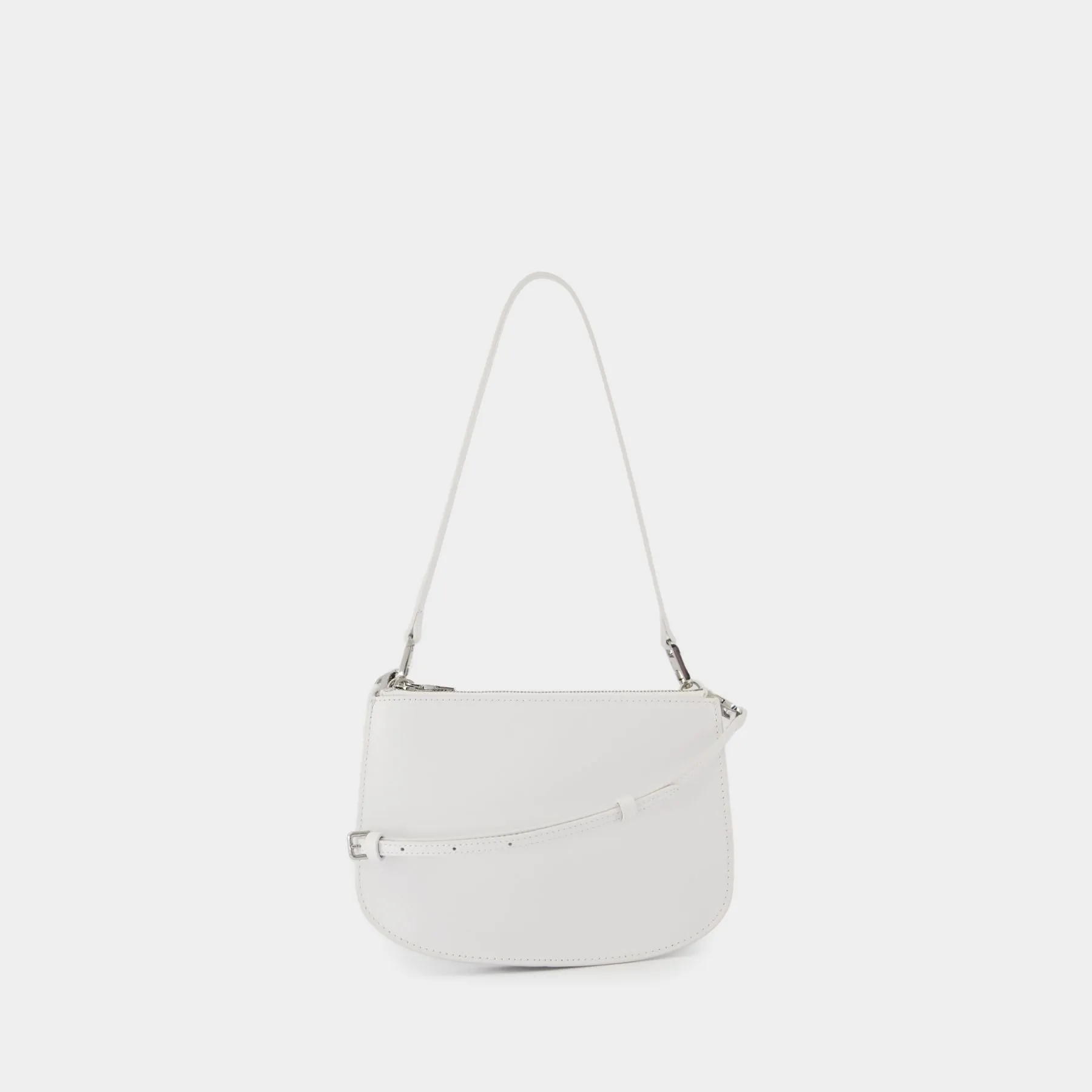 1DR Twin Shoulder Bag - DIESEL - Leather - White