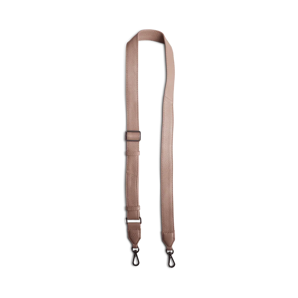 AileenMBG Leather Bag Strap, Grain