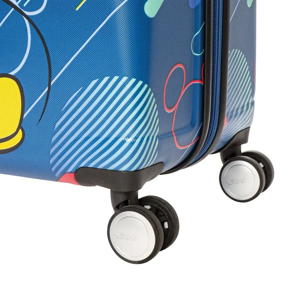 American Tourister Disney Wavebreaker Spinner Large Luggage - Mickey Future Pop