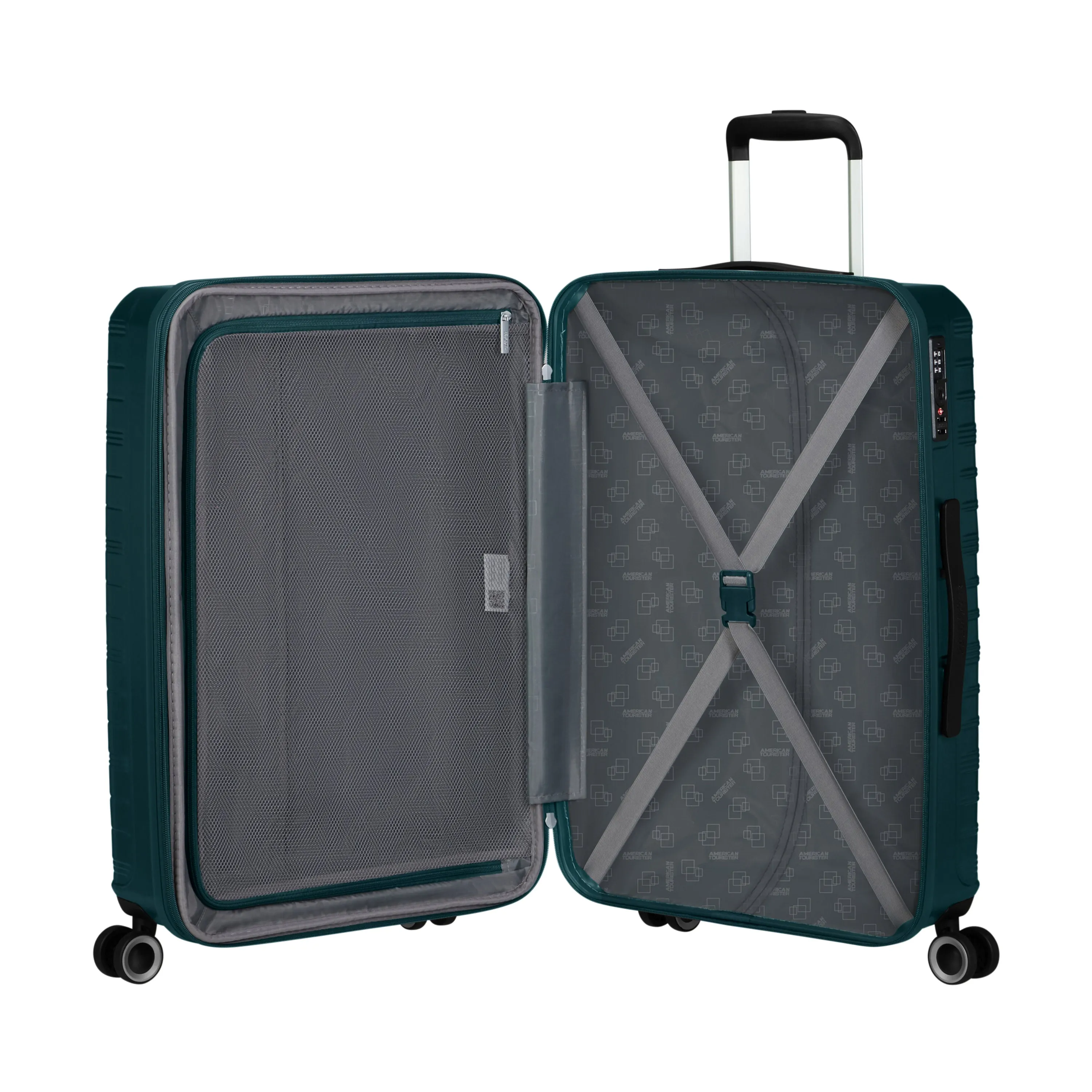 American Tourister Surftime Spinner Expandable Medium Luggage