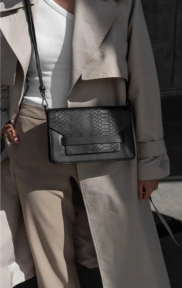 ArabellaMBG Crossbody Bag, Snake