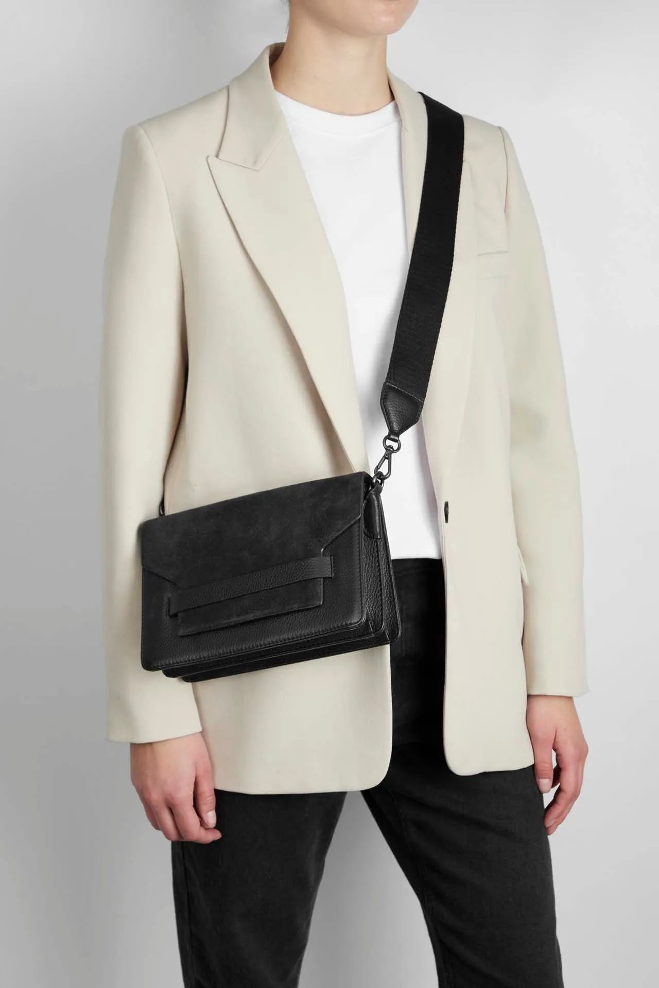 ArabellaMBG Crossbody Bag, Suede Mix