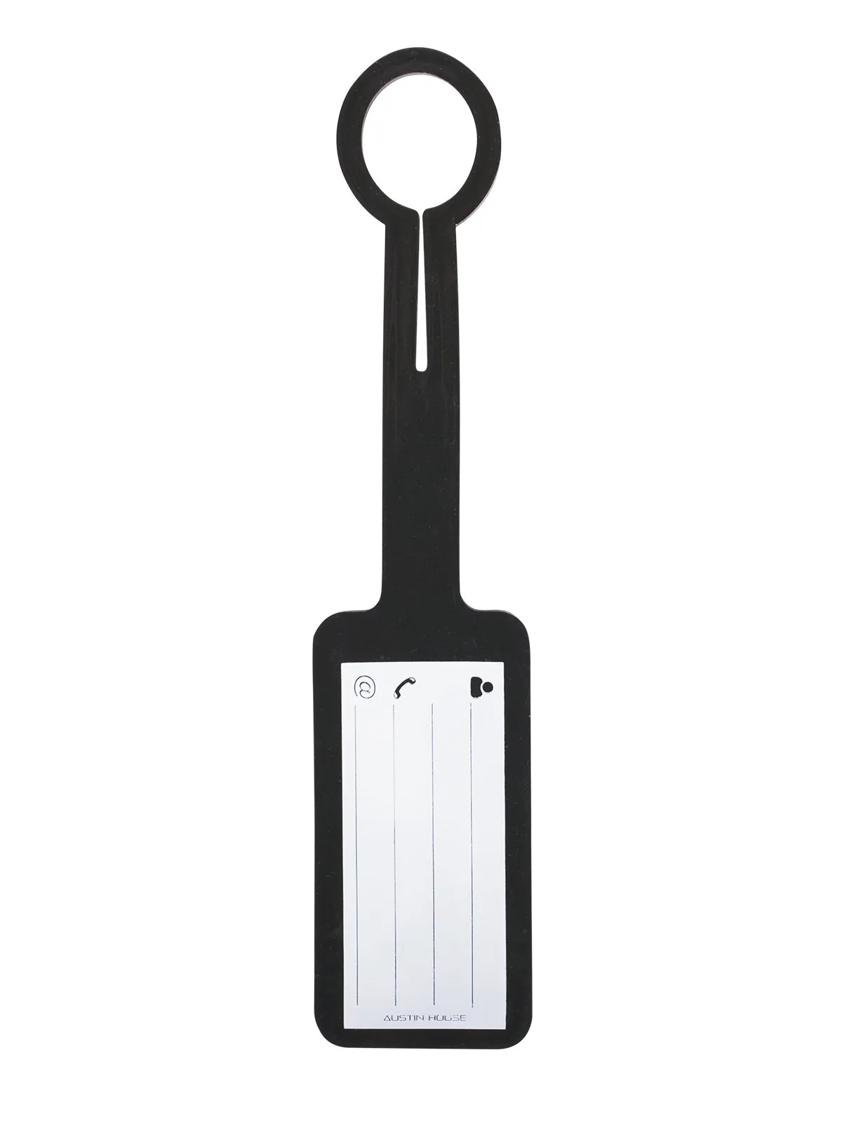 Austin House Luggage Tag - Flag and Script Logo