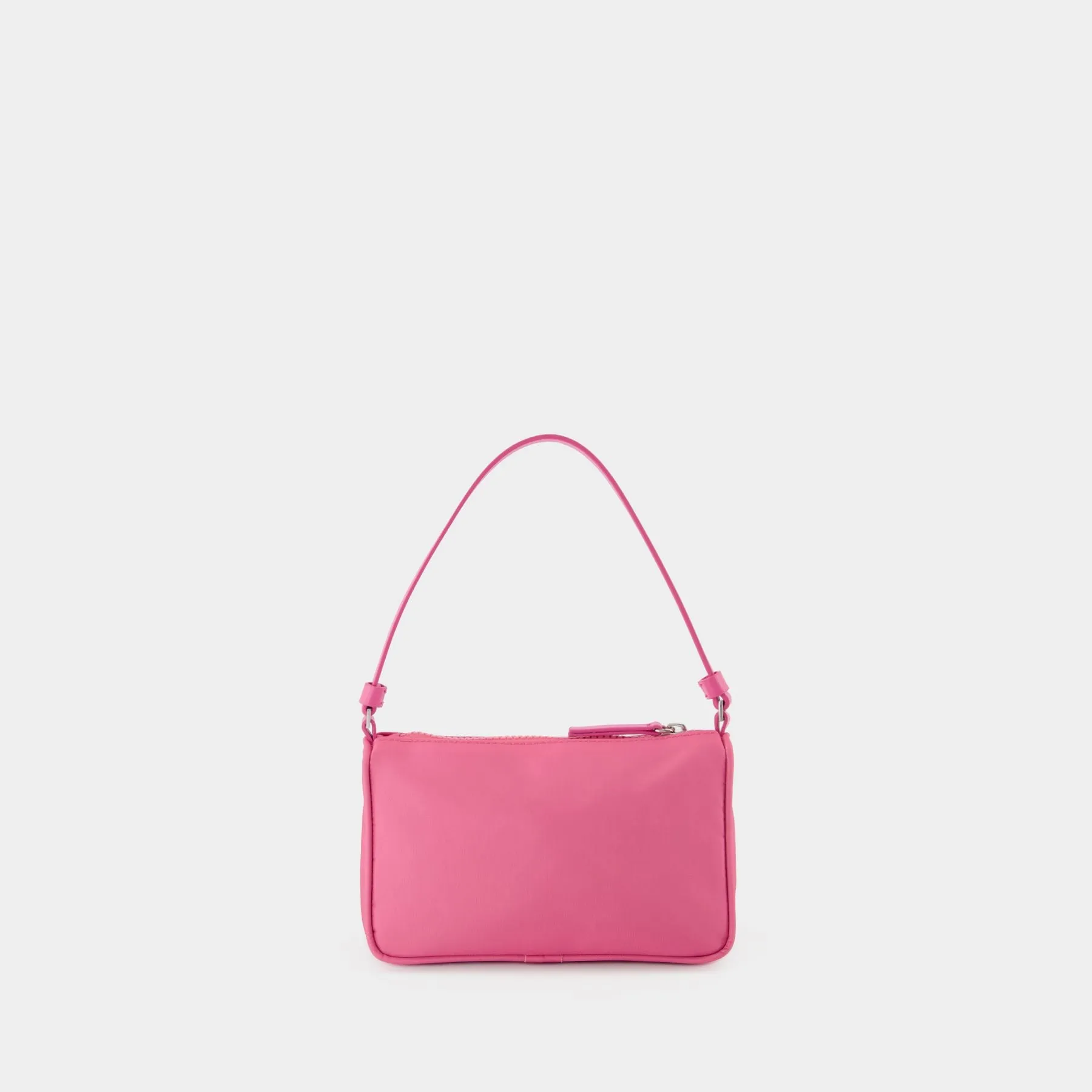 Big Palm Nylon Pouch Hobo Bag - Palm Angels - Red - Nylon
