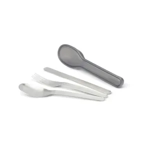 Black   Blum Cutlery Set and Case