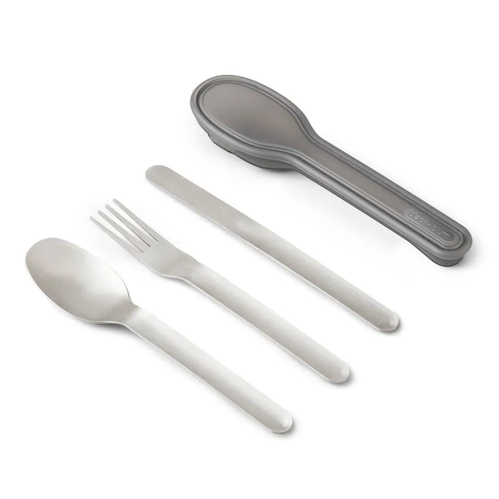 Black   Blum Cutlery Set and Case