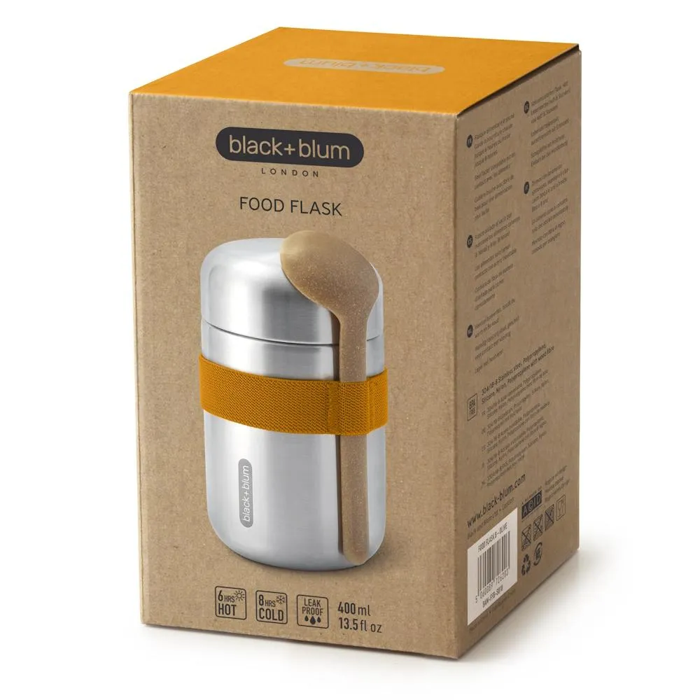 Black   Blum Food Flask - 400ml