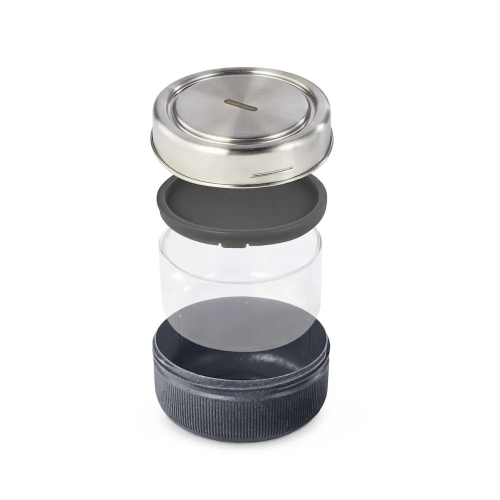 Black   Blum Glass Lunch Bowl - 750ml