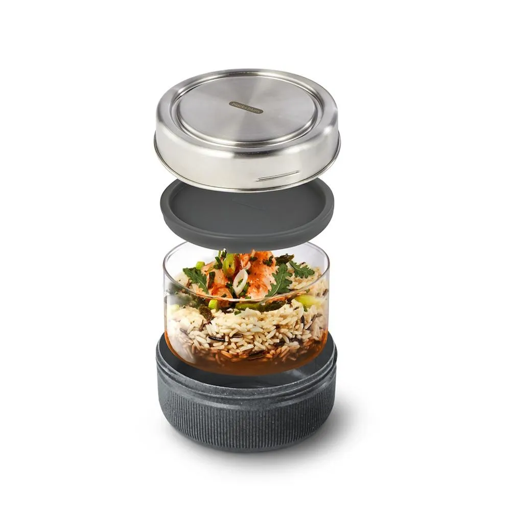 Black   Blum Glass Lunch Bowl - 750ml