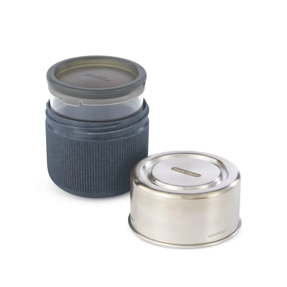 Black   Blum Glass Lunch Pot - 450ml