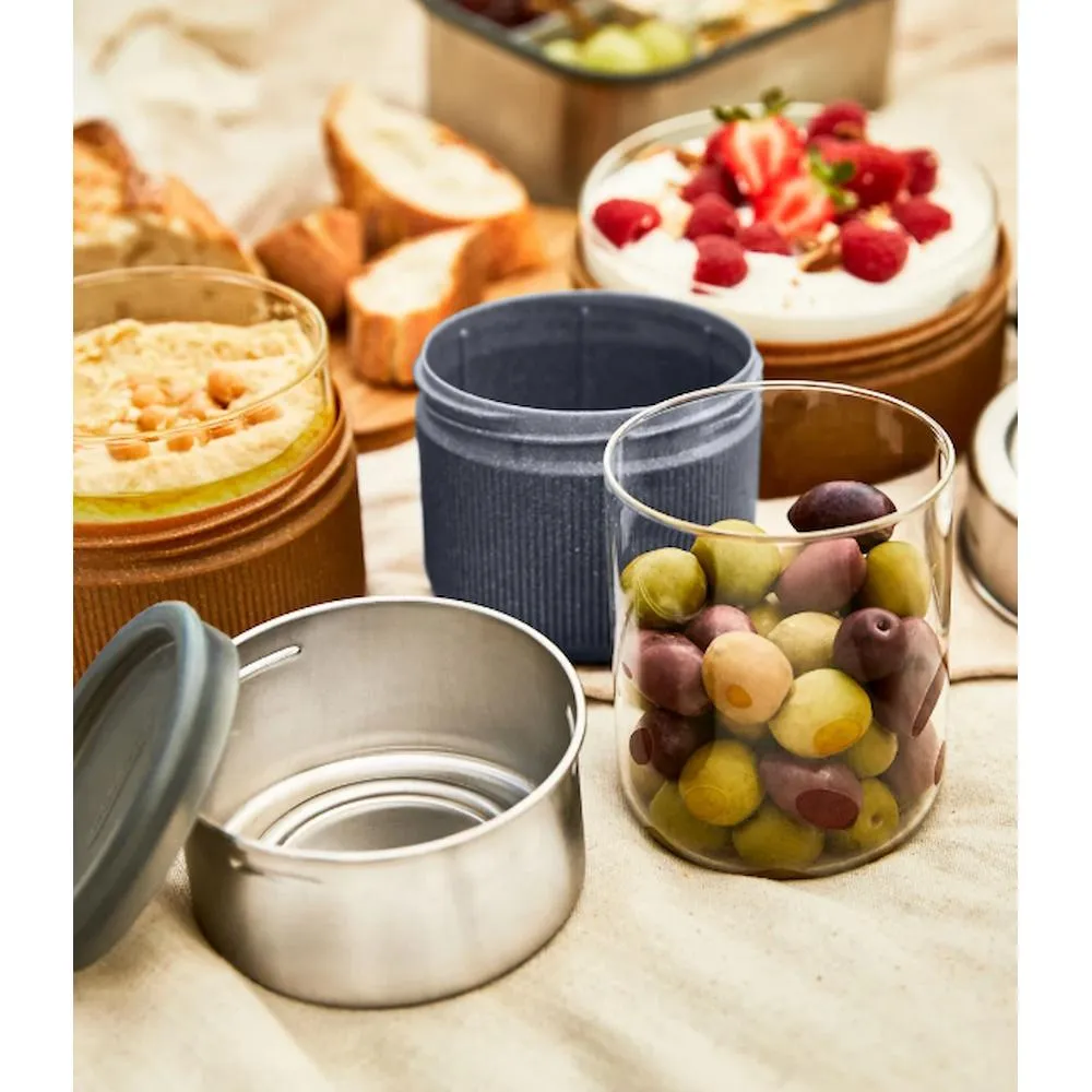 Black   Blum Glass Lunch Pot - 450ml