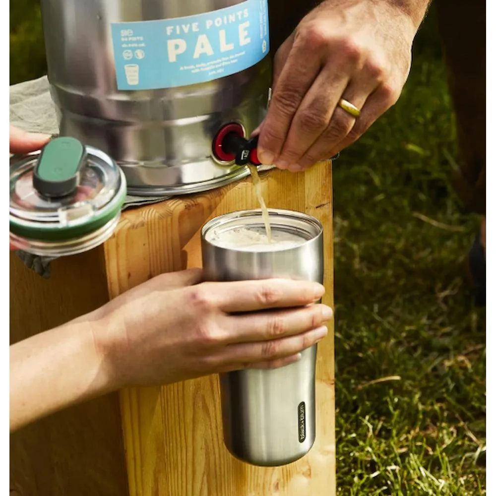 Black   Blum Insulated Travel Tumbler - 600ml