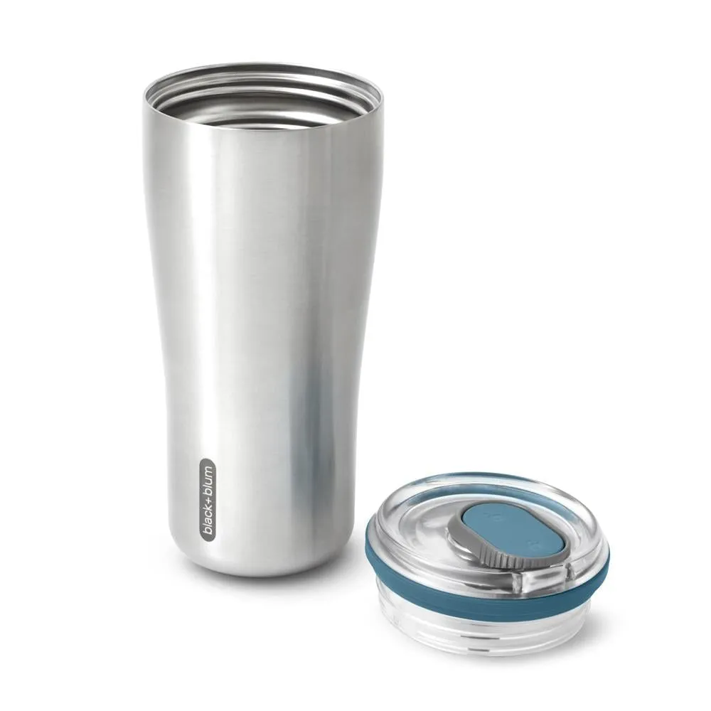 Black   Blum Insulated Travel Tumbler - 600ml