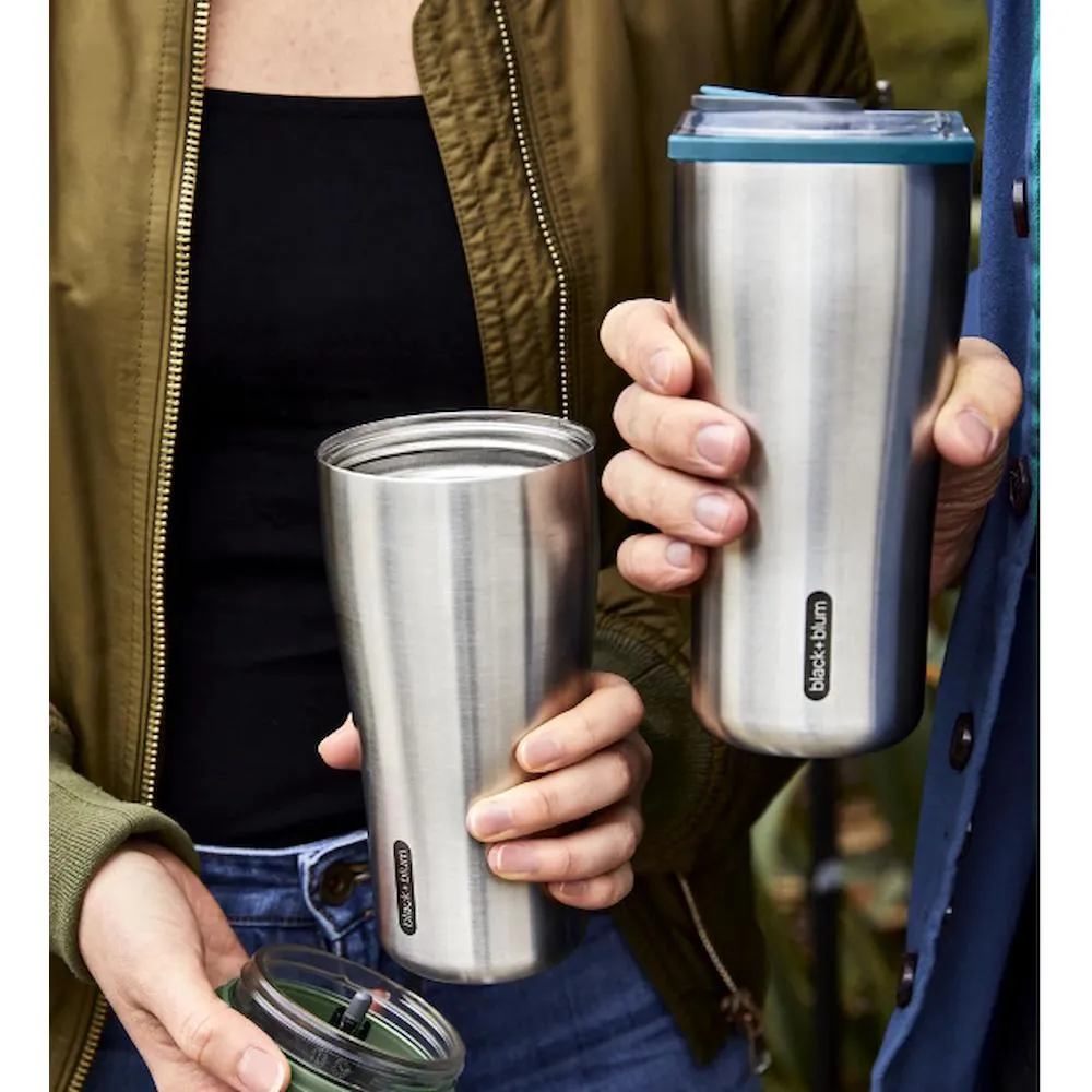 Black   Blum Insulated Travel Tumbler - 600ml