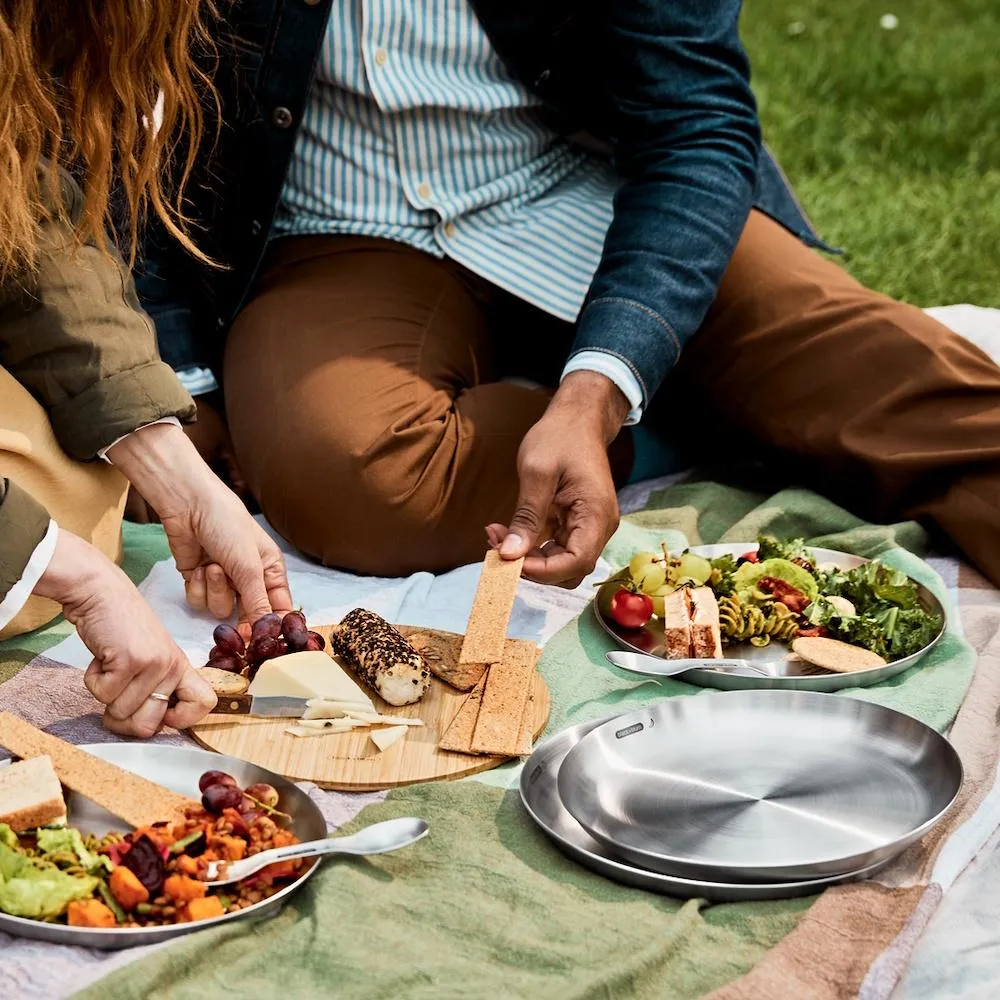 Black   Blum Picnic Plate Set of 4