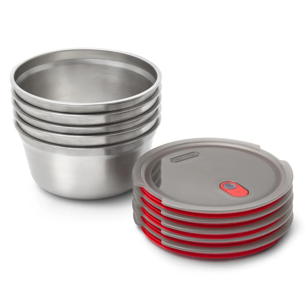 Black   Blum Steel Food Bowl - Large