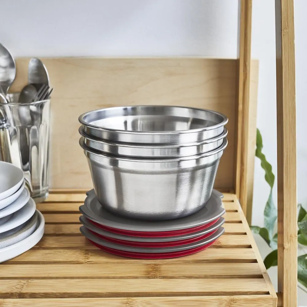 Black   Blum Steel Food Bowl - Large