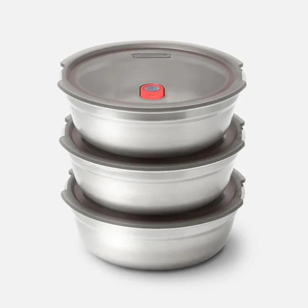 Black   Blum Steel Food Bowl - Small