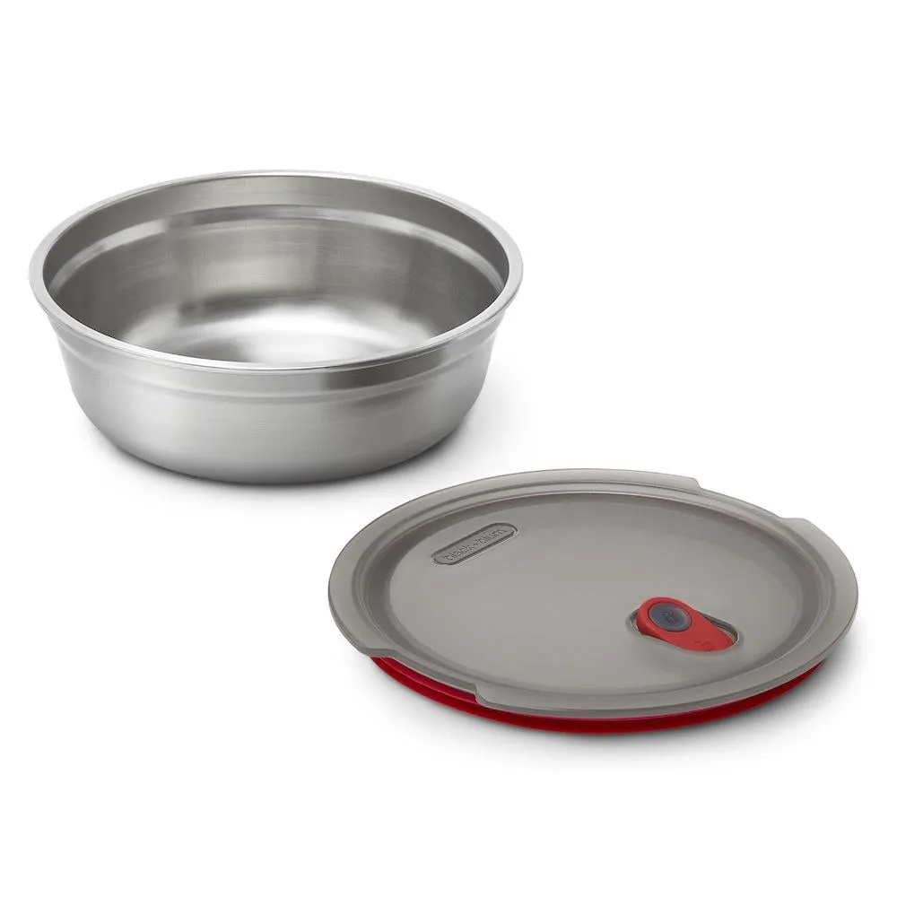 Black   Blum Steel Food Bowl - Small