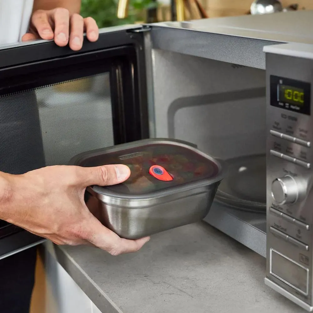 Black   Blum Steel Food Box - Small