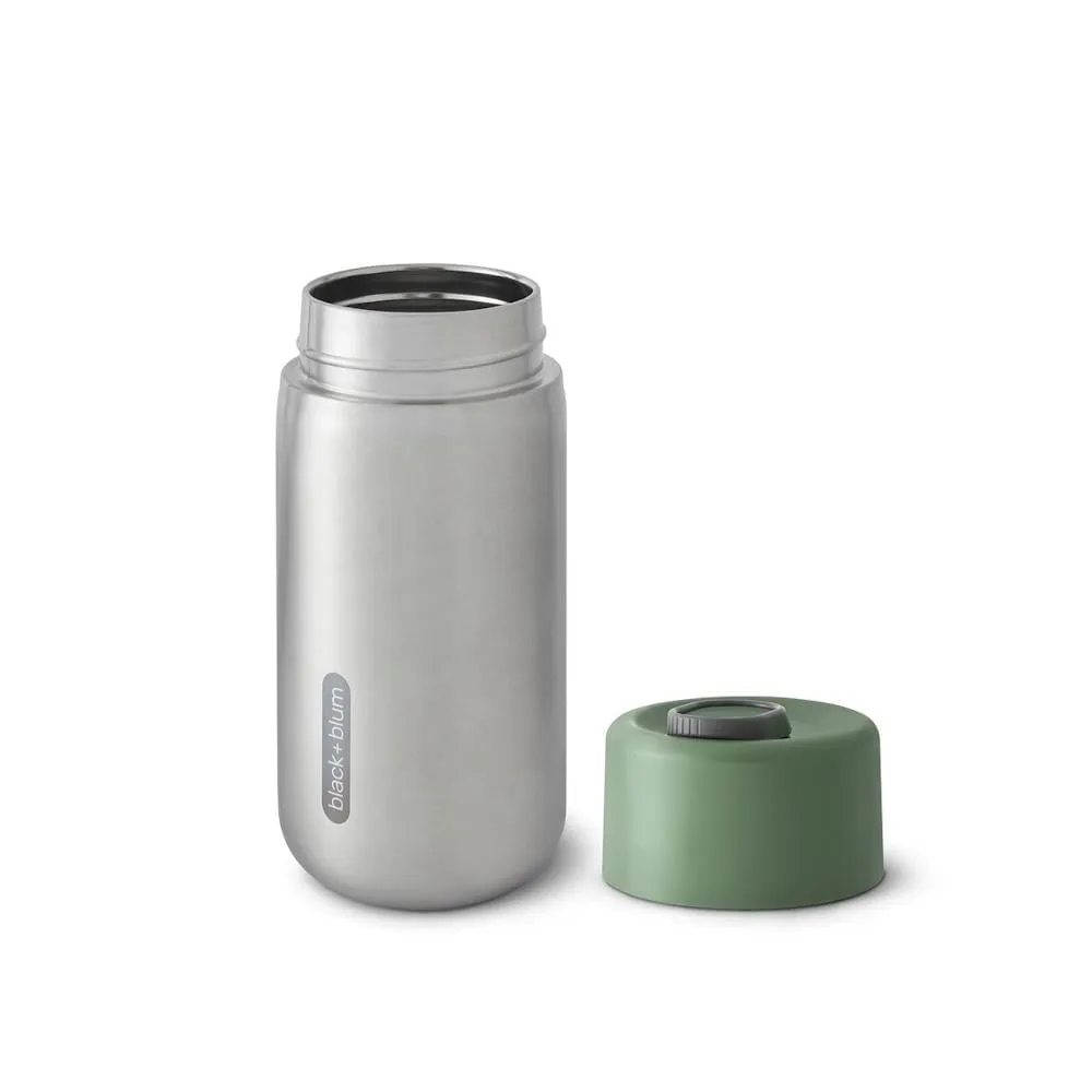 Black   Blum Travel Cup Stainless Steel - 340ml