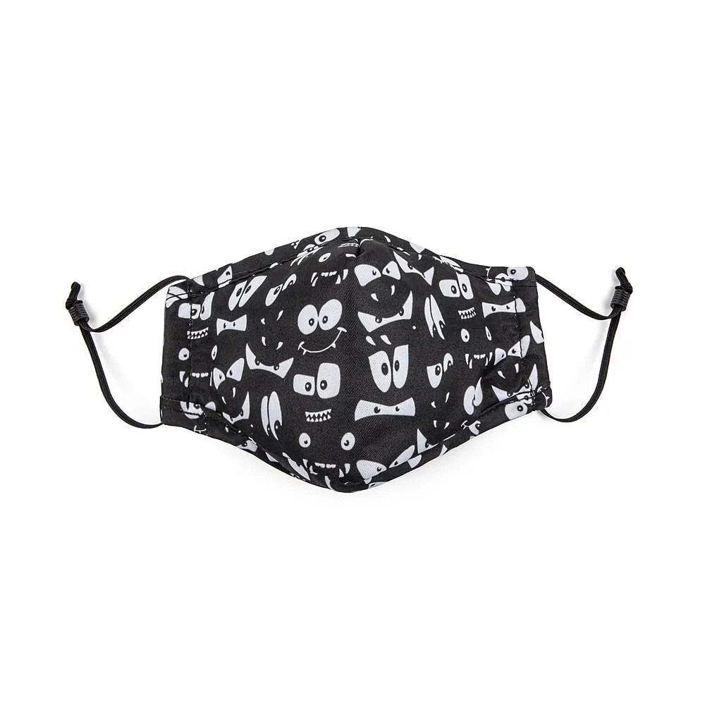 BondStreet 2 Non-Medical Reusable Masks   Filter - Fun Face Print