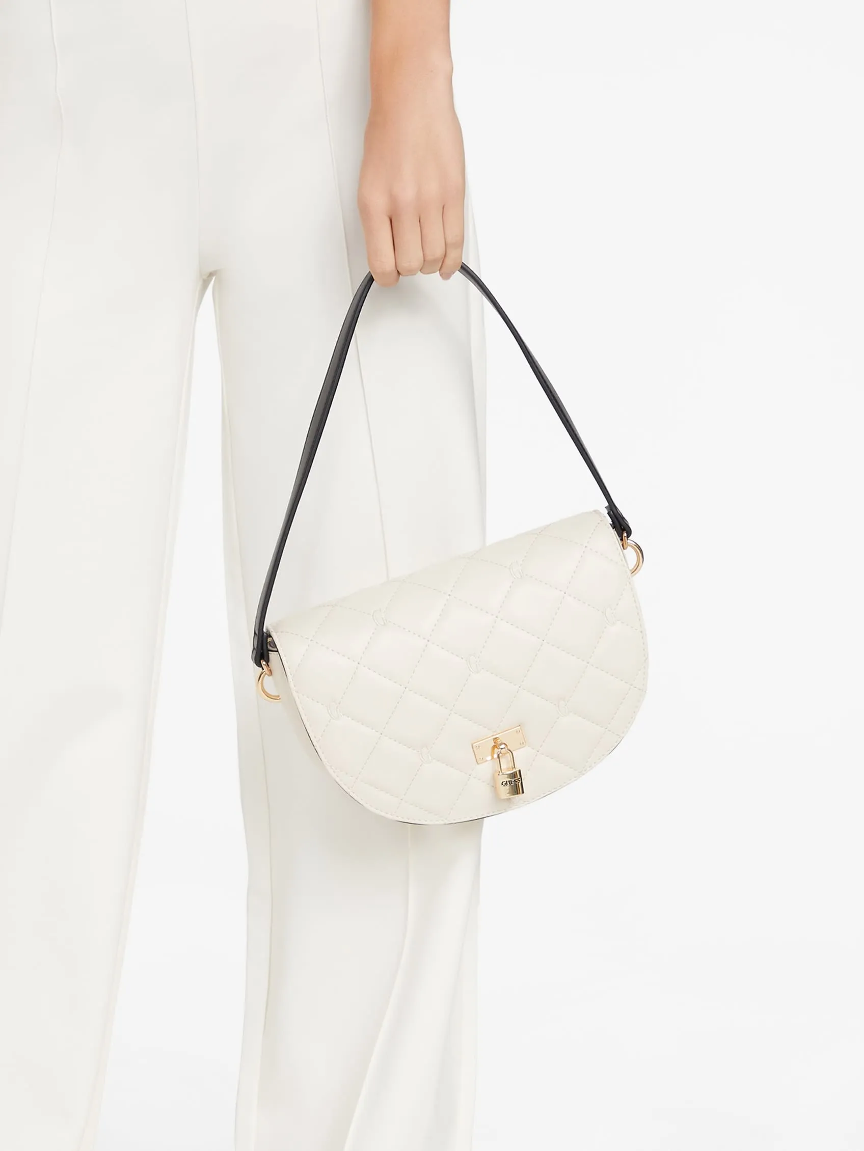Brevard Quilted Logo Crossbody