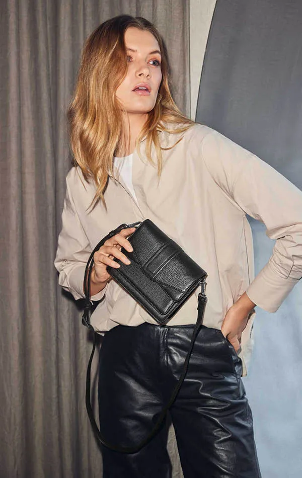 CarleenMBG Crossbody Bag, Grain