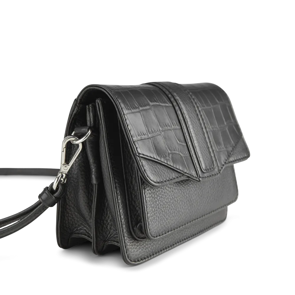 CarleenMBG Crossbody Bag, Matt Croco