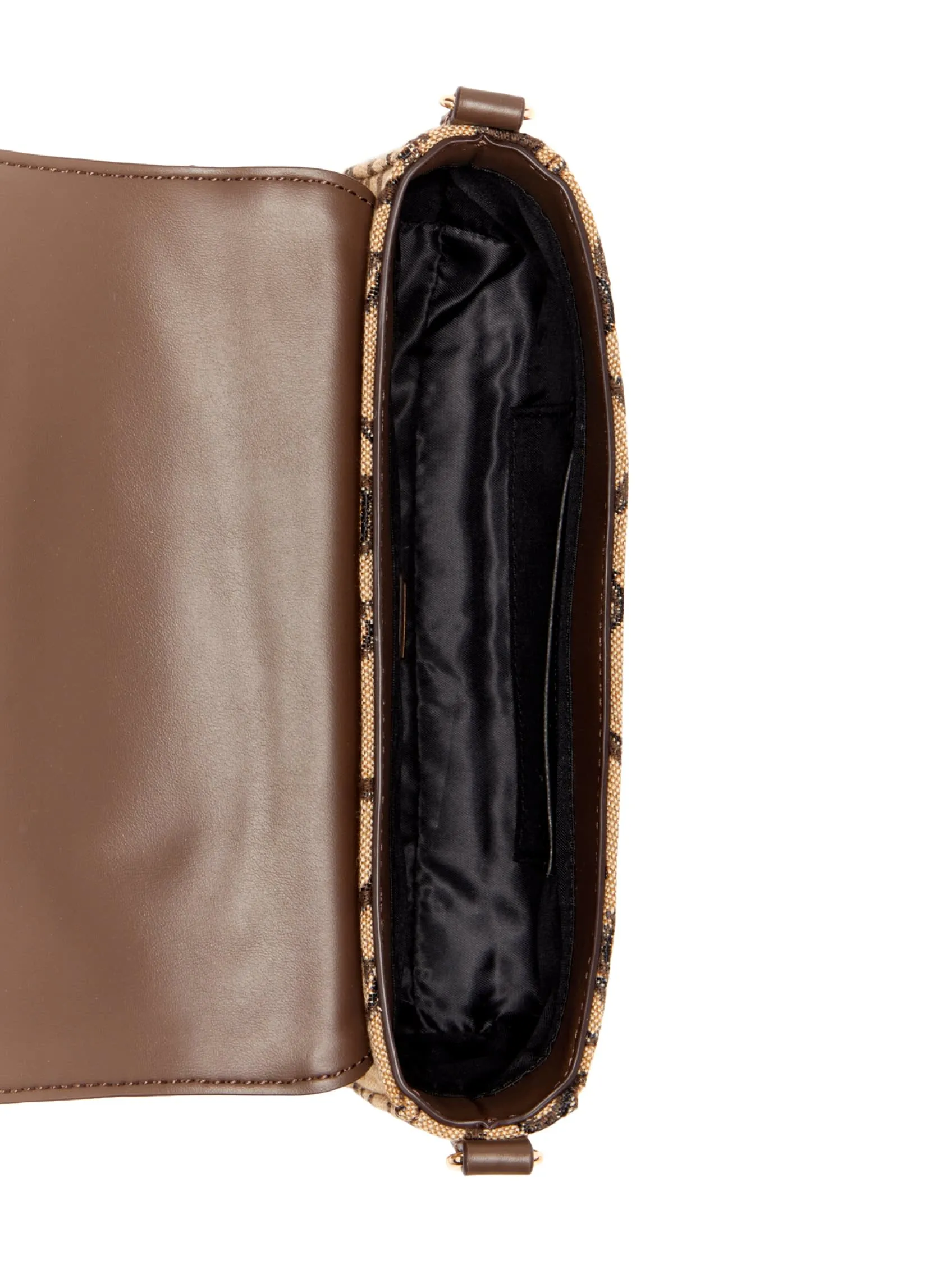 Carrboro Jacquard Logo Shoulder Crossbody Bag