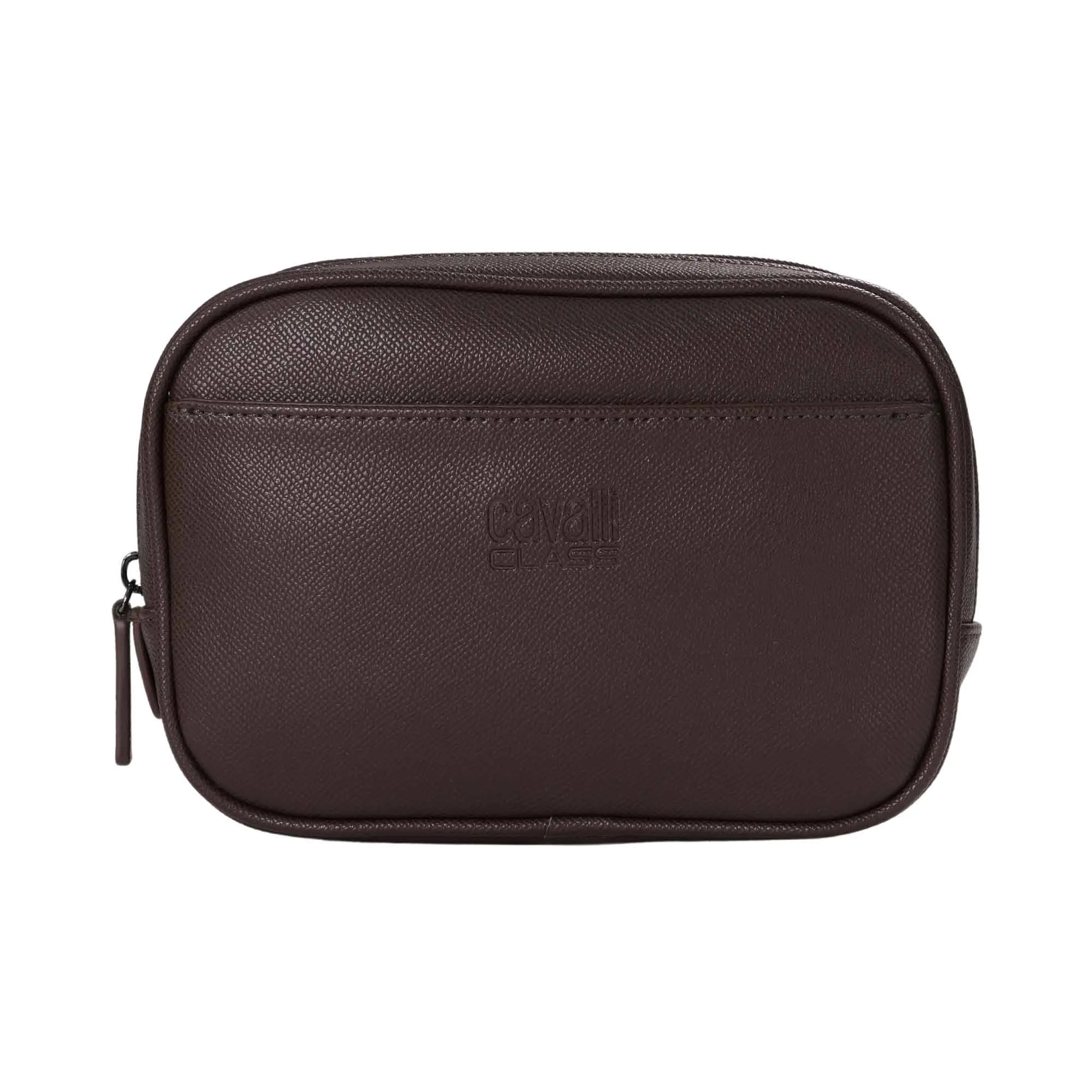 Cavalli Class Men's Trento Dark Brown Crossbody Bag