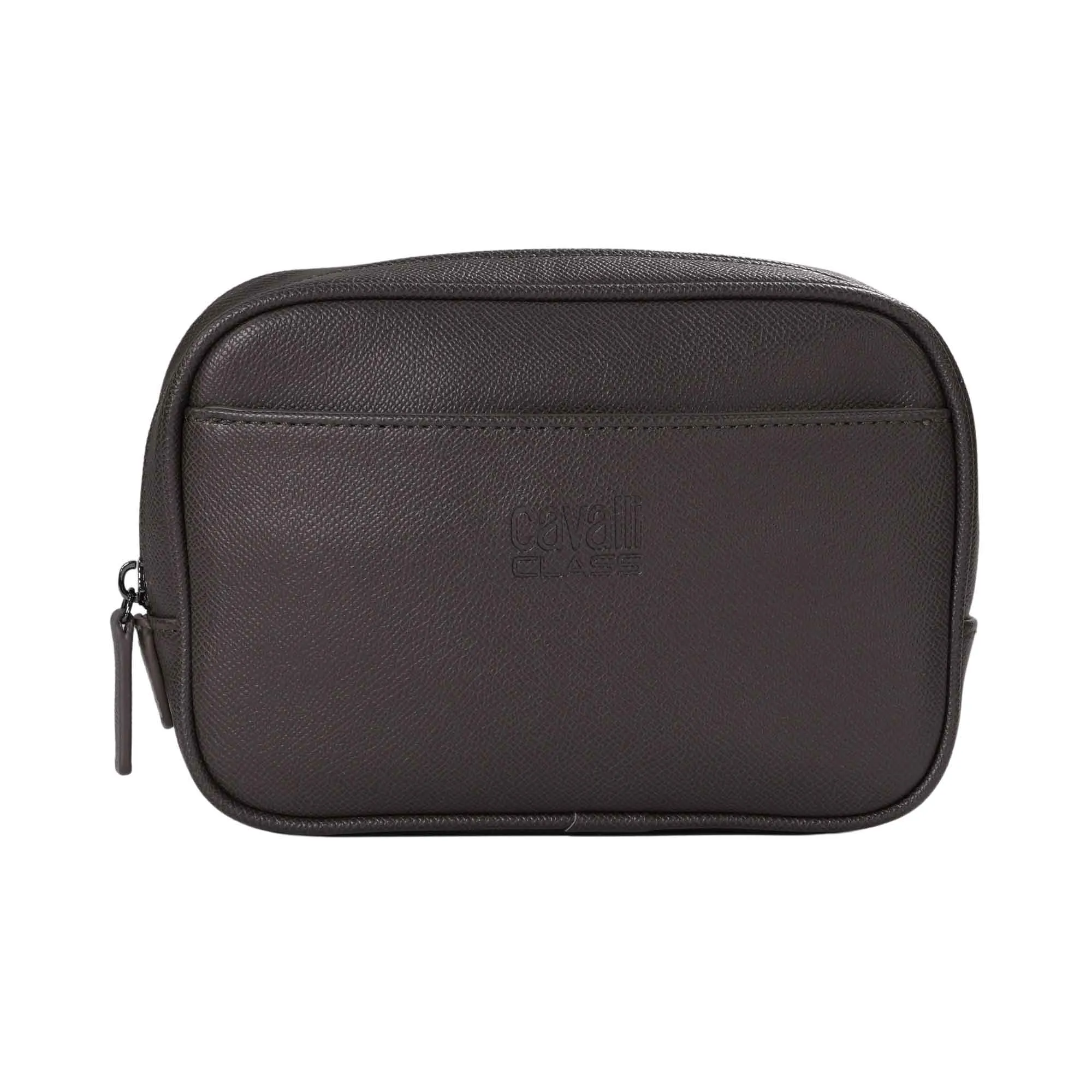 Cavalli Class Men's Trento Dark Grey Crossbody Bag