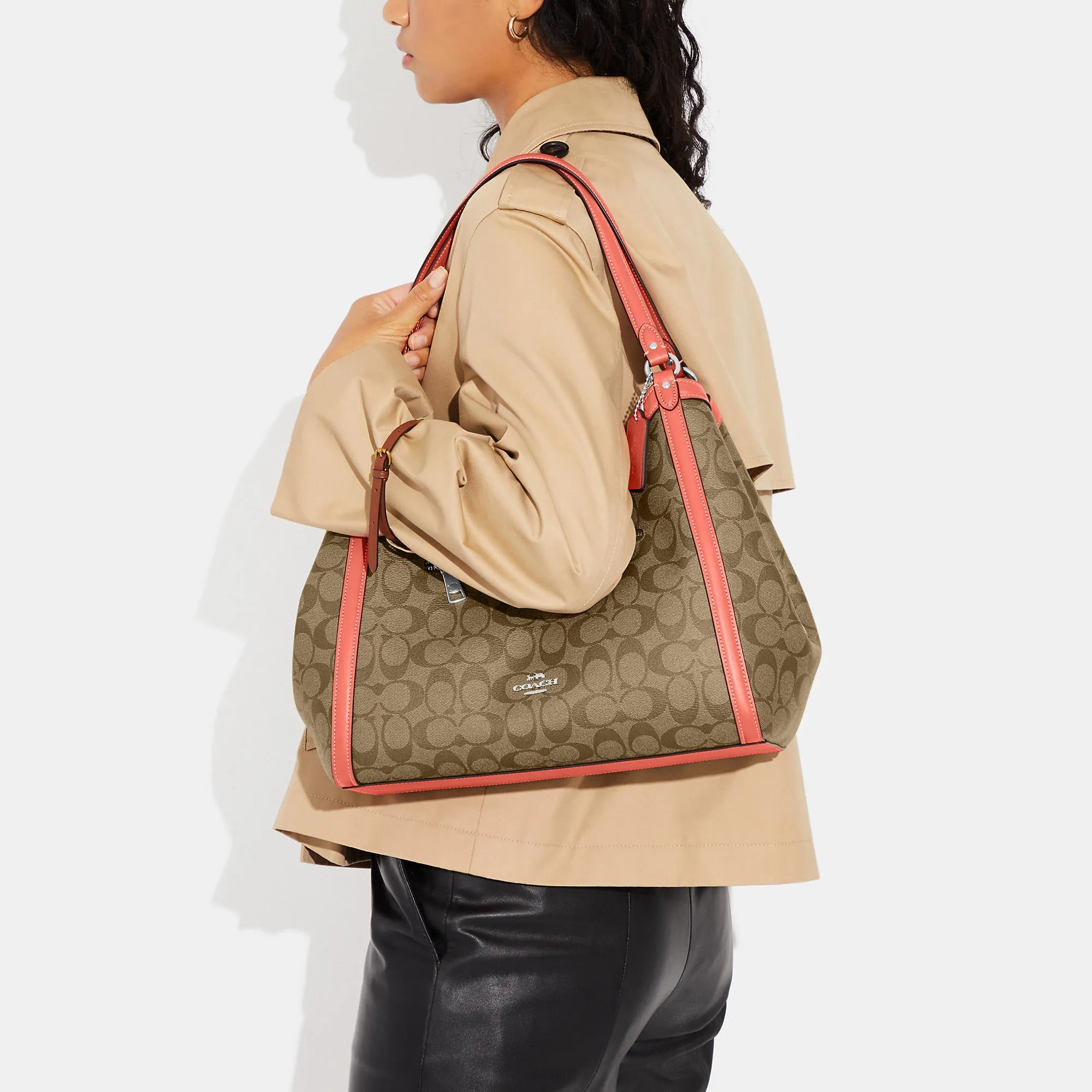 Coach Outlet Kristy Shoulder Bag In Signature Canvas