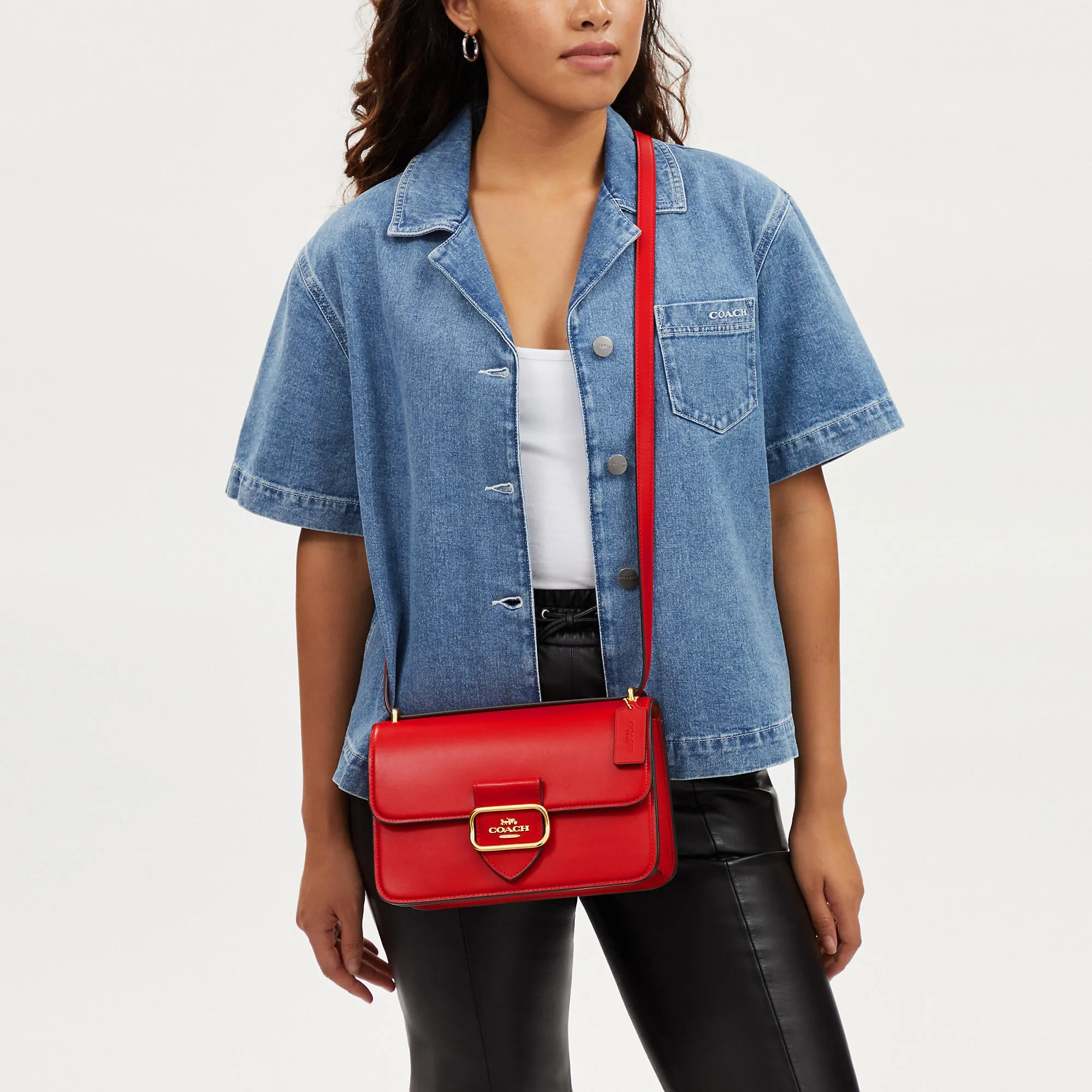 Coach Outlet Large Morgan Square Crossbody
