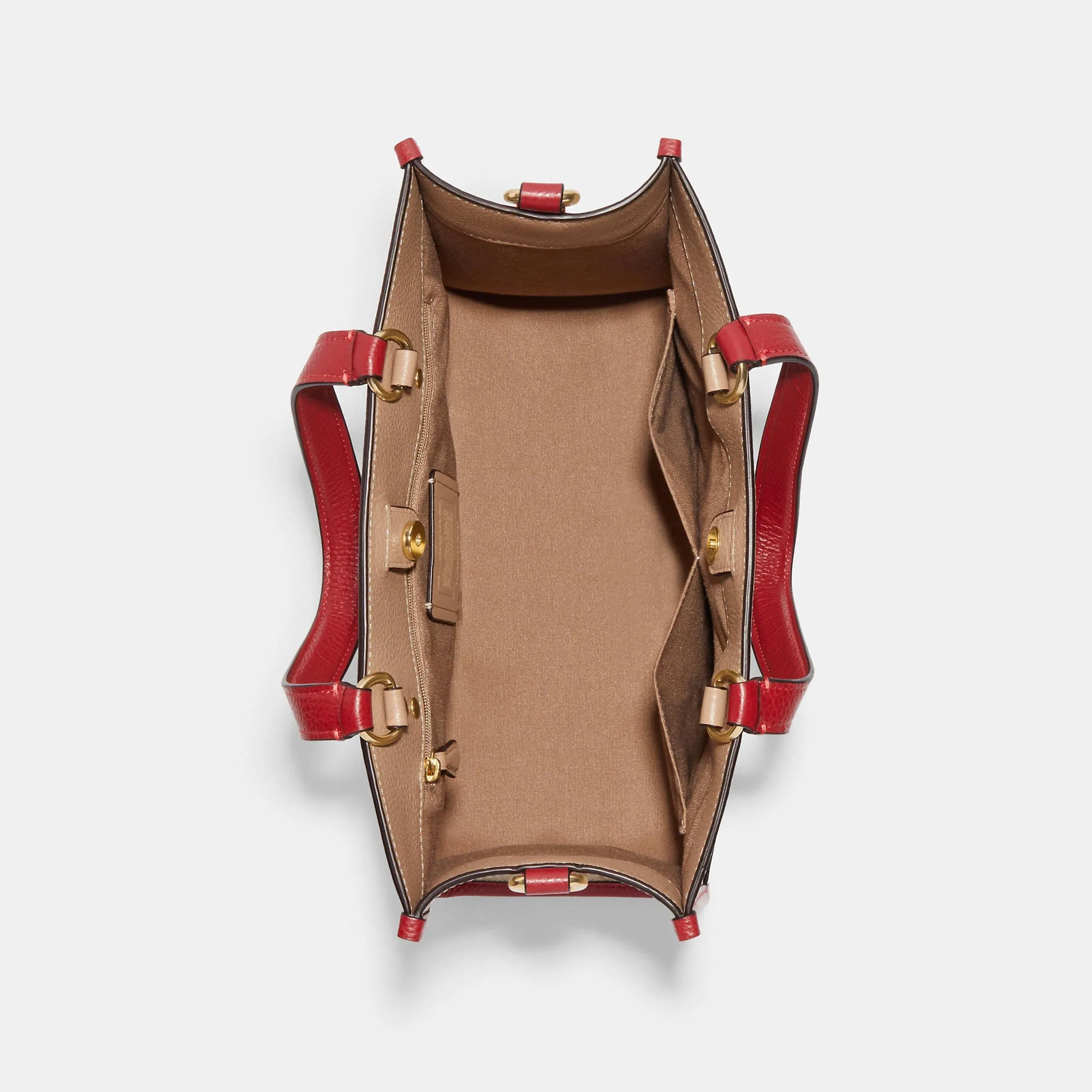 Coach Outlet Lunar New Year Dempsey Carryall In Signature Canvas With Rabbit And Carriage
