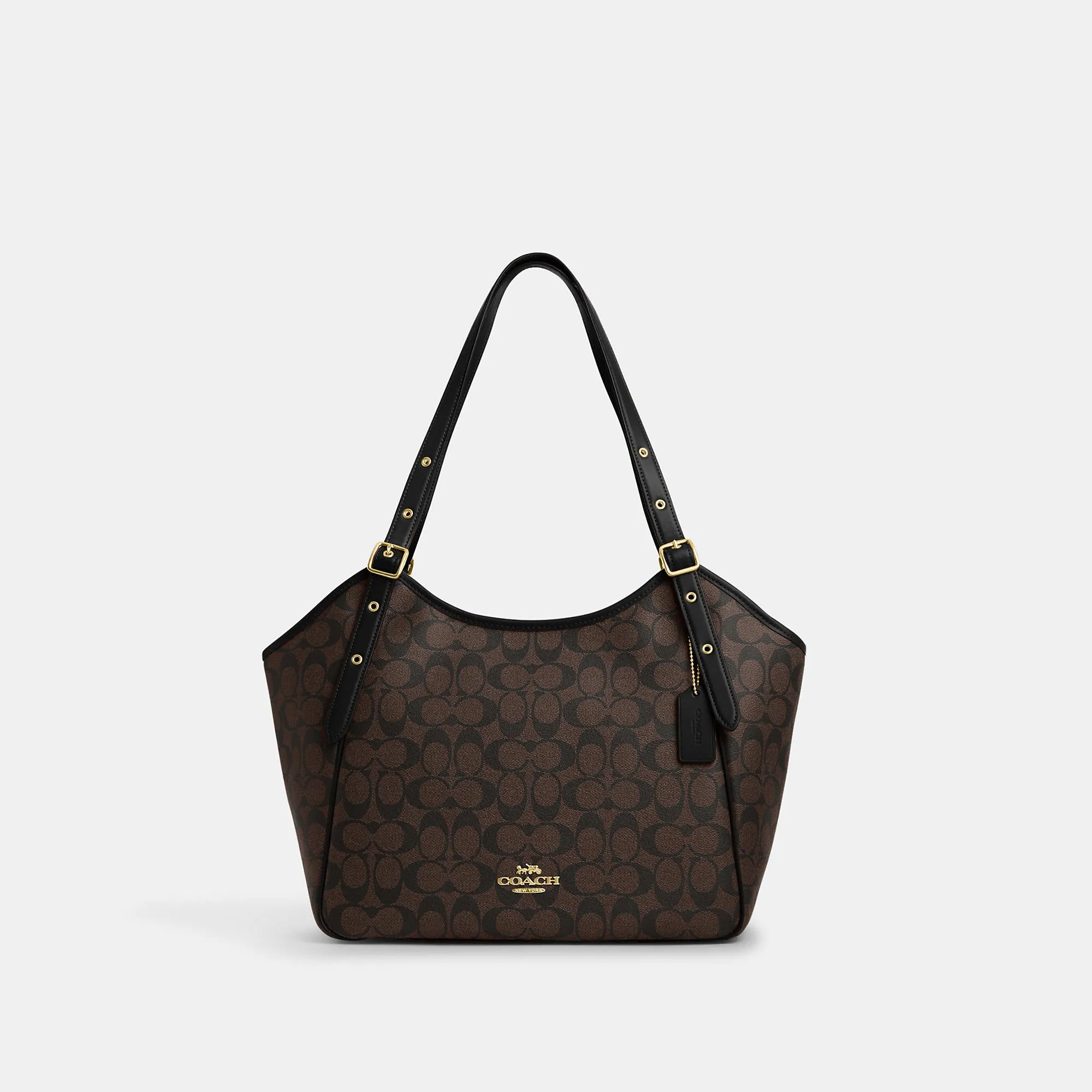 Coach Outlet Meadow Shoulder Bag In Signature Canvas