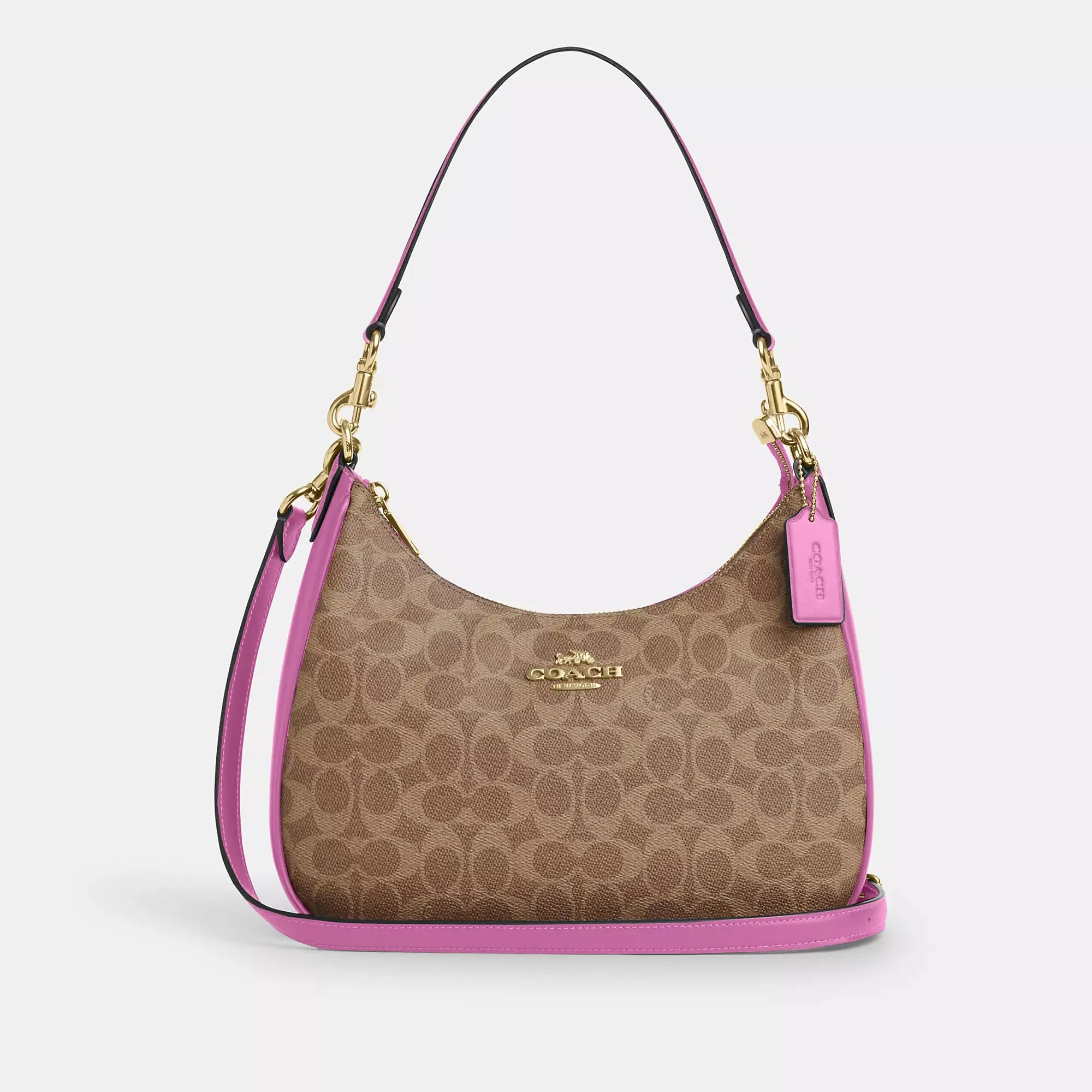 Coach Outlet Teri Hobo Bag In Signature Canvas