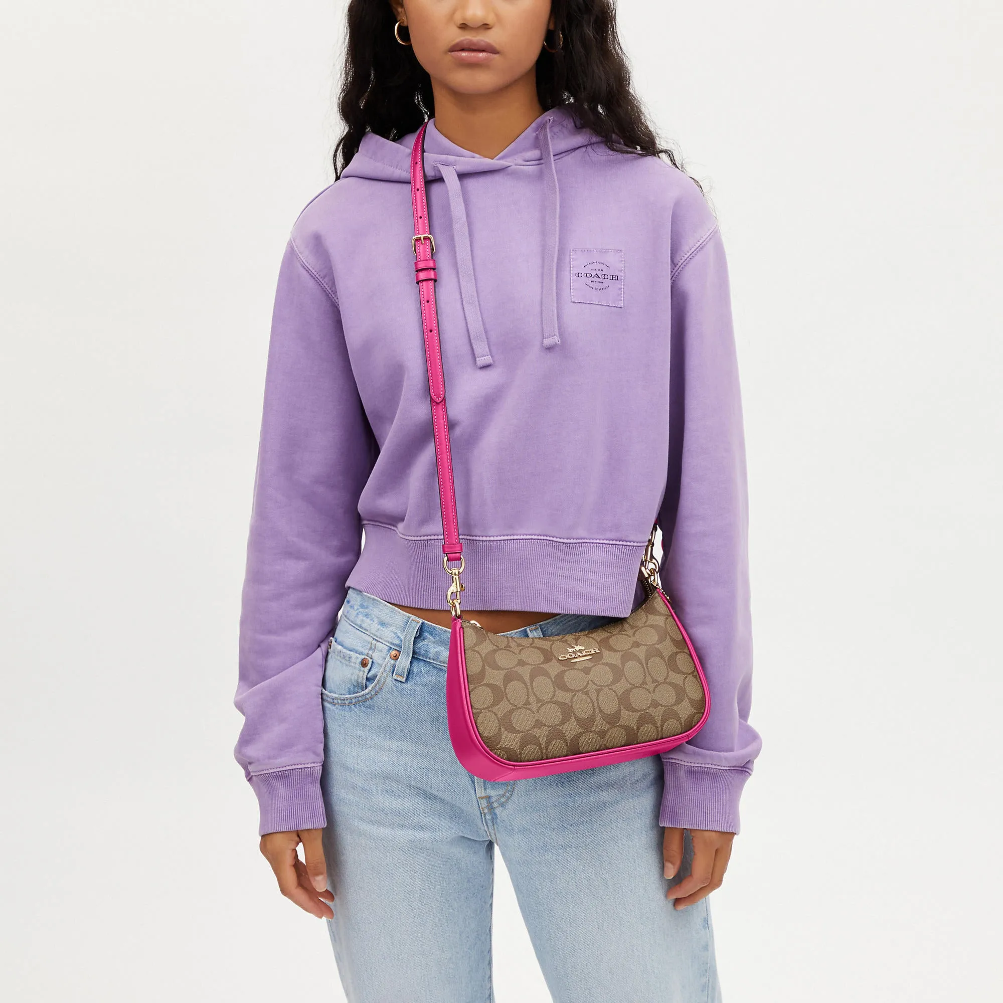 Coach Outlet Teri Shoulder Bag In Signature Canvas