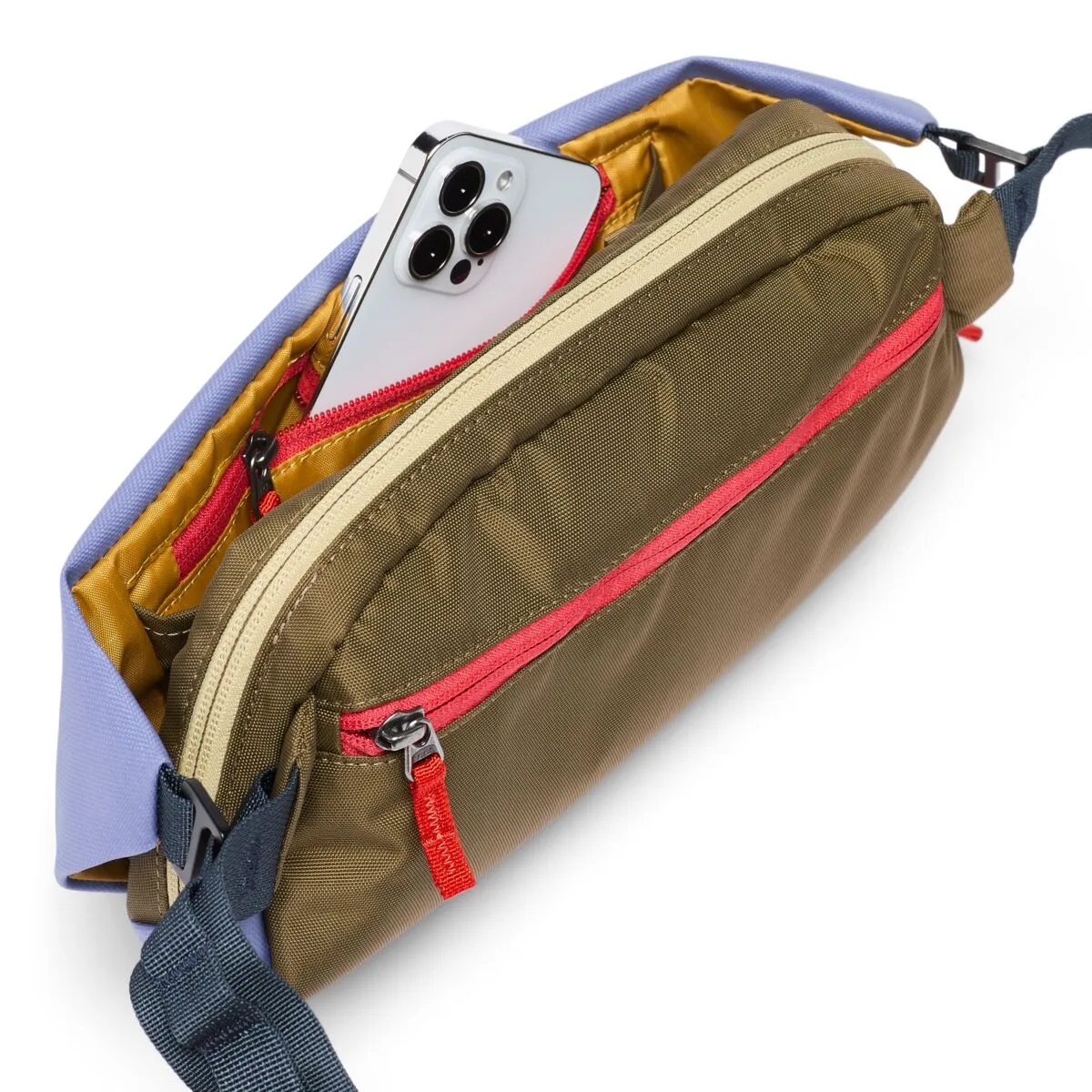Cotopaxi Coso 2L Hip Pack - Cada Día - Blue Smoke/Live Oak