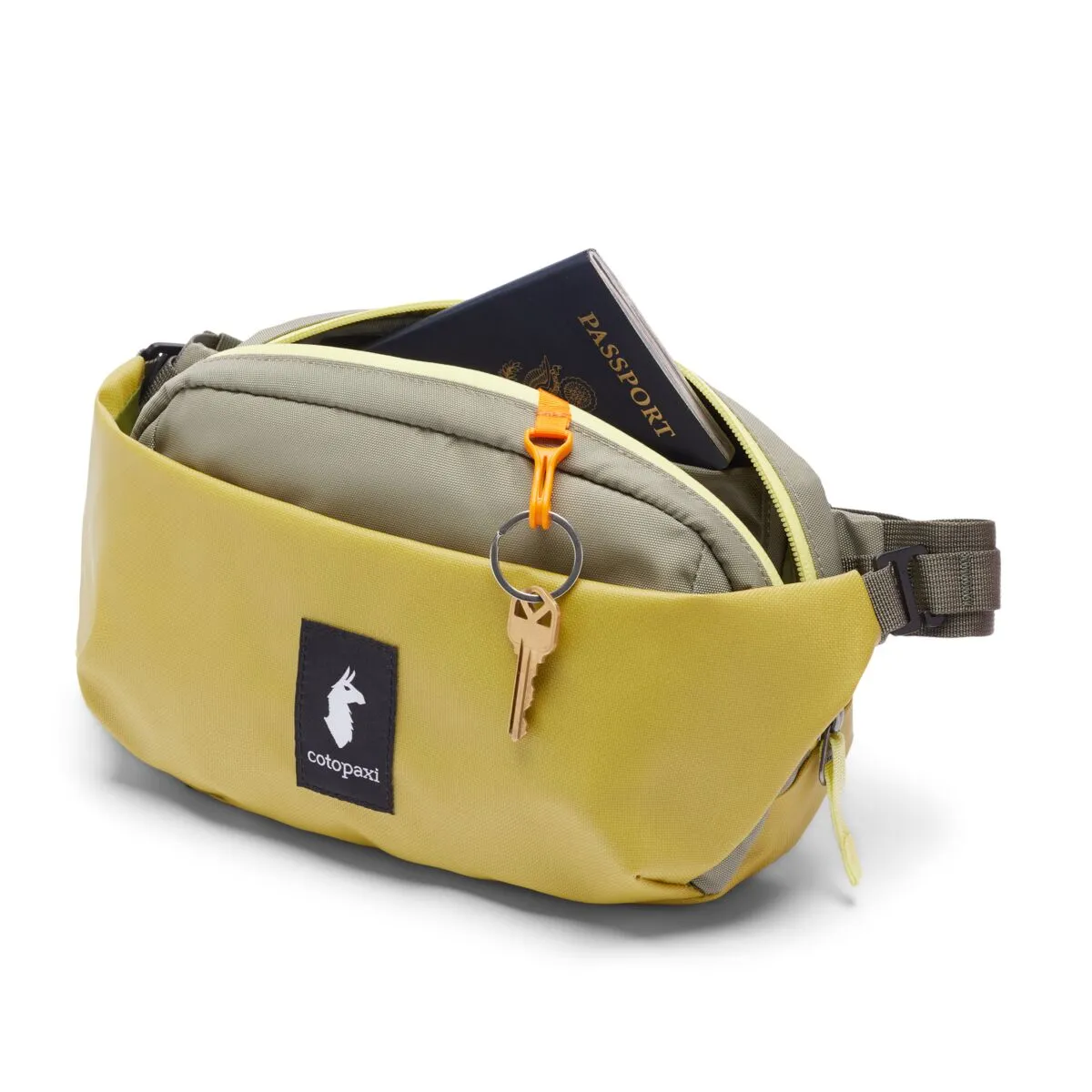Cotopaxi Coso 2L Hip Pack - Cada Día - Lemongrass/Stone