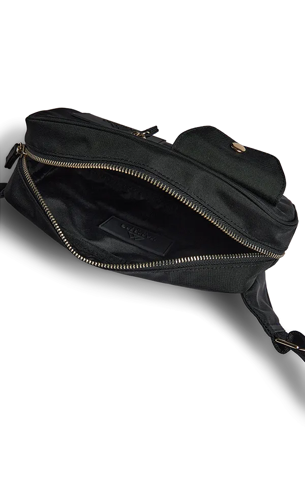 DarlaMBG Bum Bag, Monochrome, Gold