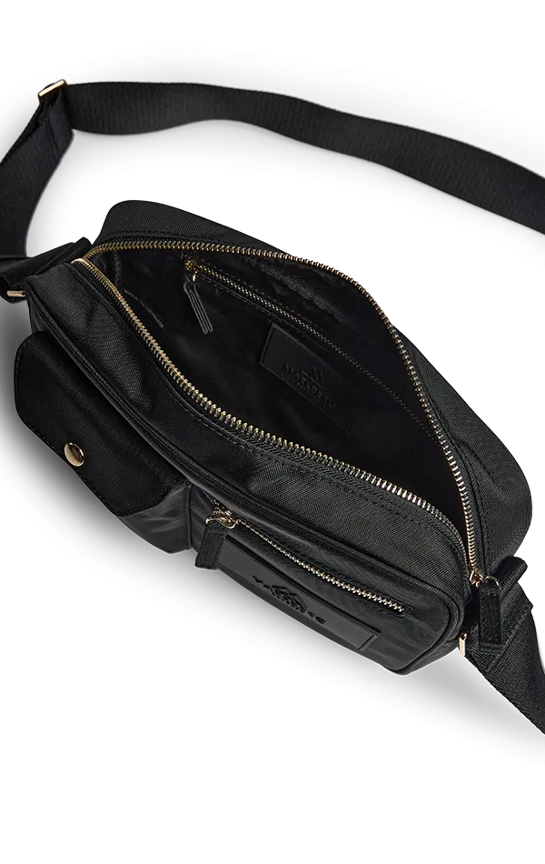 DarlaMBG Crossbody Bag, Monochrome, Gold