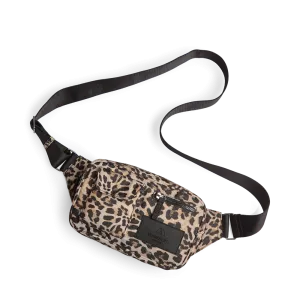DarlaMBG Leopard Bum Bag, Monochrome