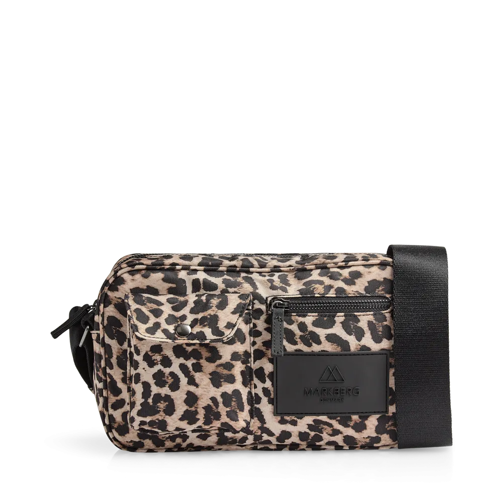 DarlaMBG Leopard Crossbody Bag, Monochrome