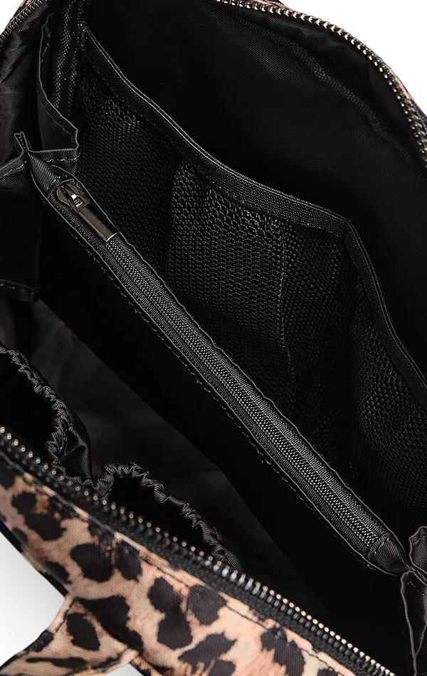 DiscoverMBG Leopard Toiletry Bag, Recycled