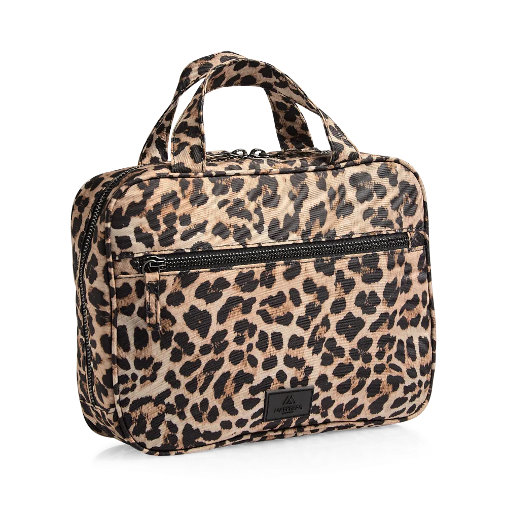 DiscoverMBG Leopard Toiletry Bag, Recycled