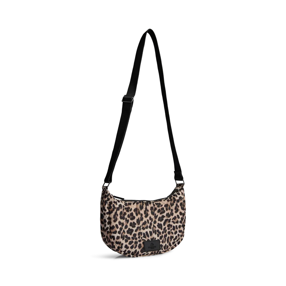 DropMBG Leopard Crossbody Bag, Recycled