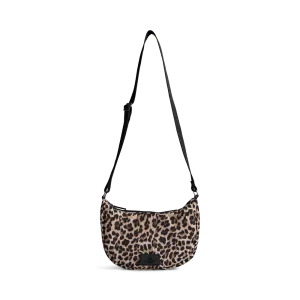 DropMBG Leopard Crossbody Bag, Recycled
