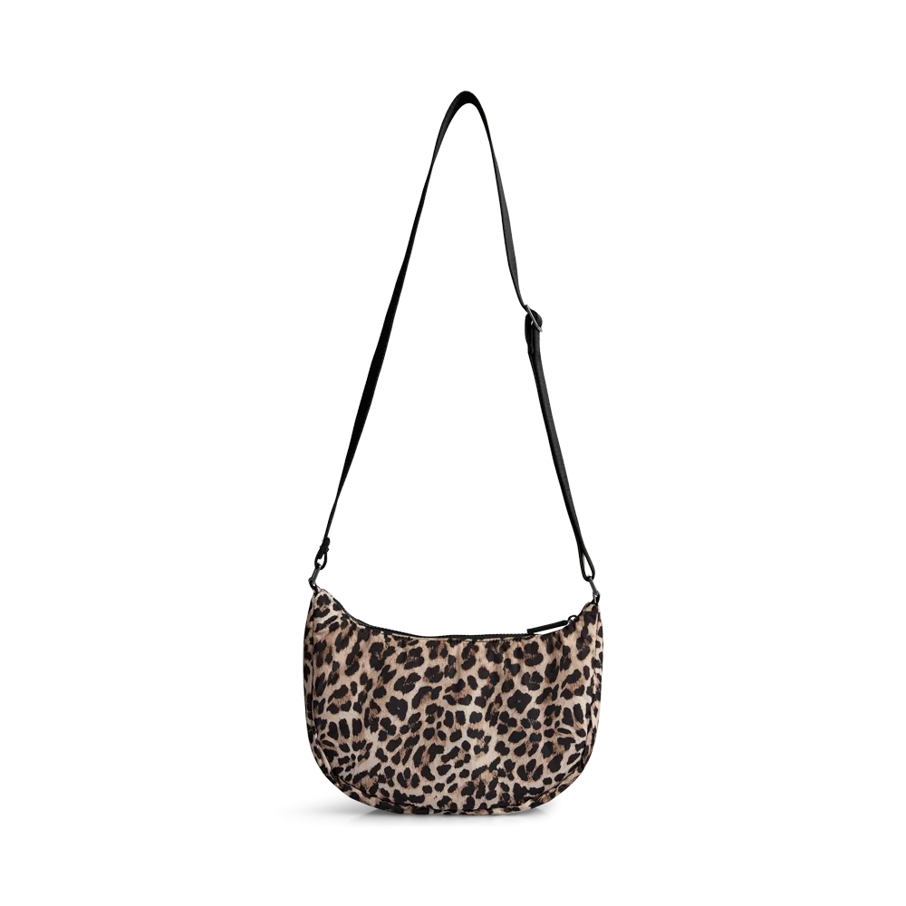 DropMBG Leopard Crossbody Bag, Recycled
