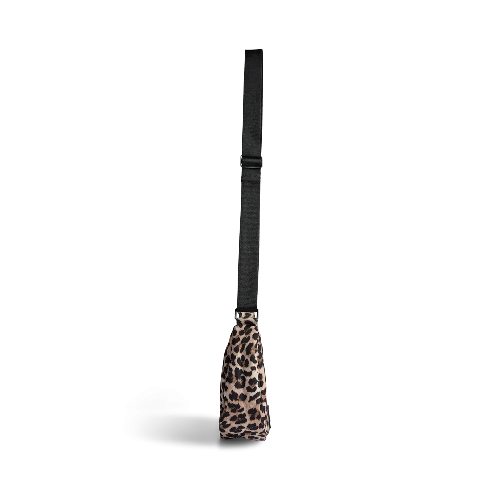 DropMBG Leopard Crossbody Bag, Recycled